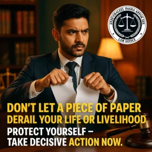 Don't let a piece of paper derail your life or livelihood