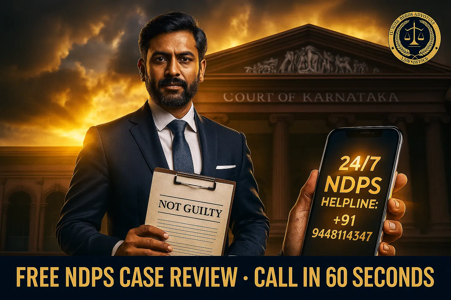 You are currently viewing NDPS Lawyer in Bangalore: Your Expert Defense Against Drug Charges
