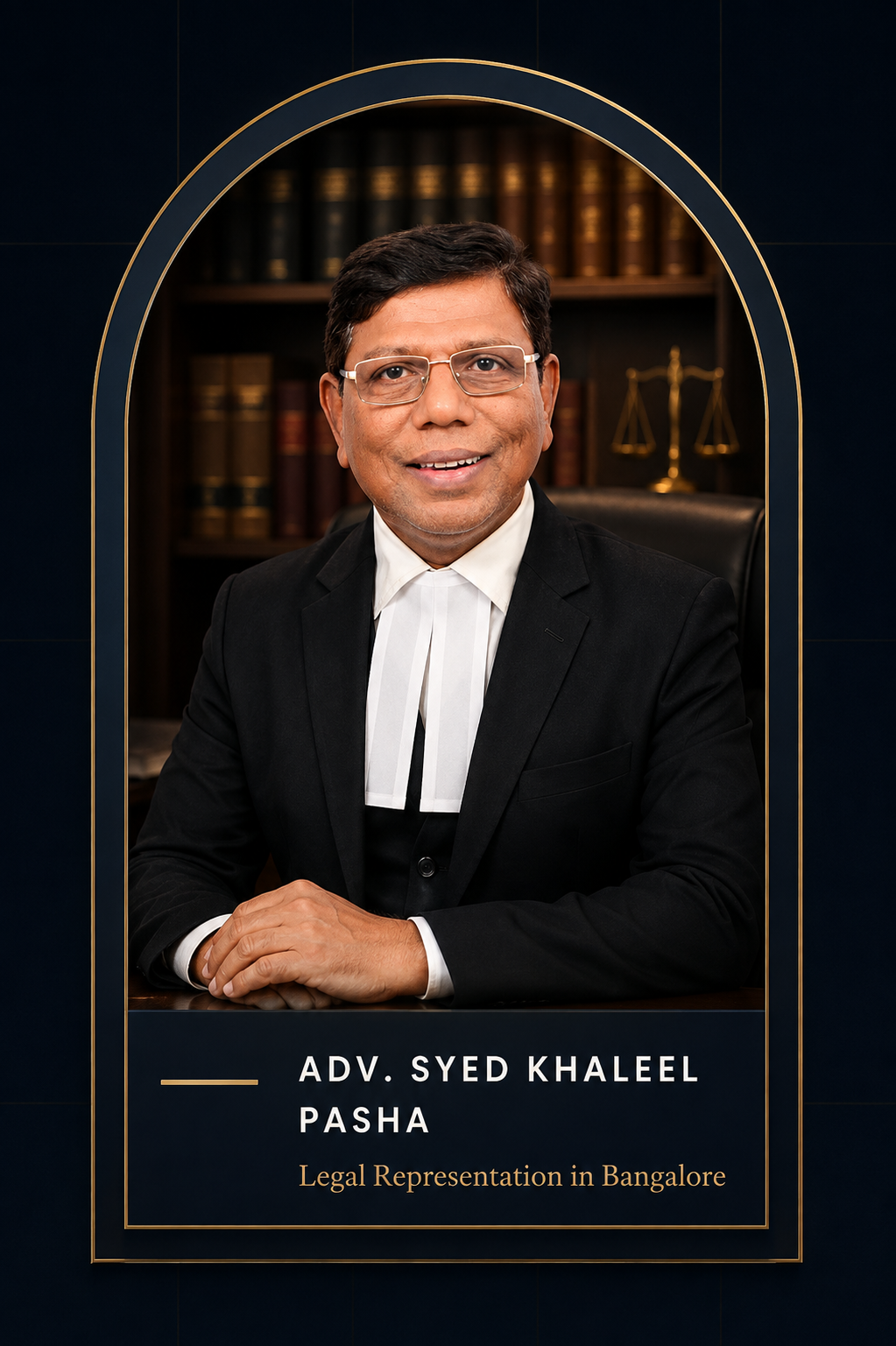 Adv. Syed Khaleel Pasha - Criminal Lawyer in Bangalore