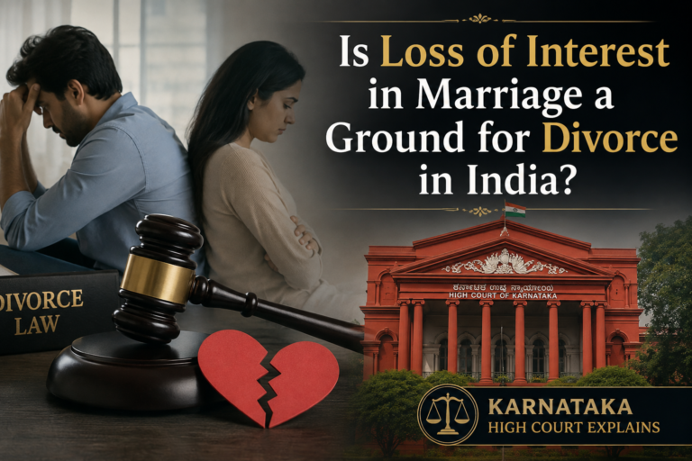 Legal experts discuss marriage issues and divorce laws in Karnataka, Bangalore.